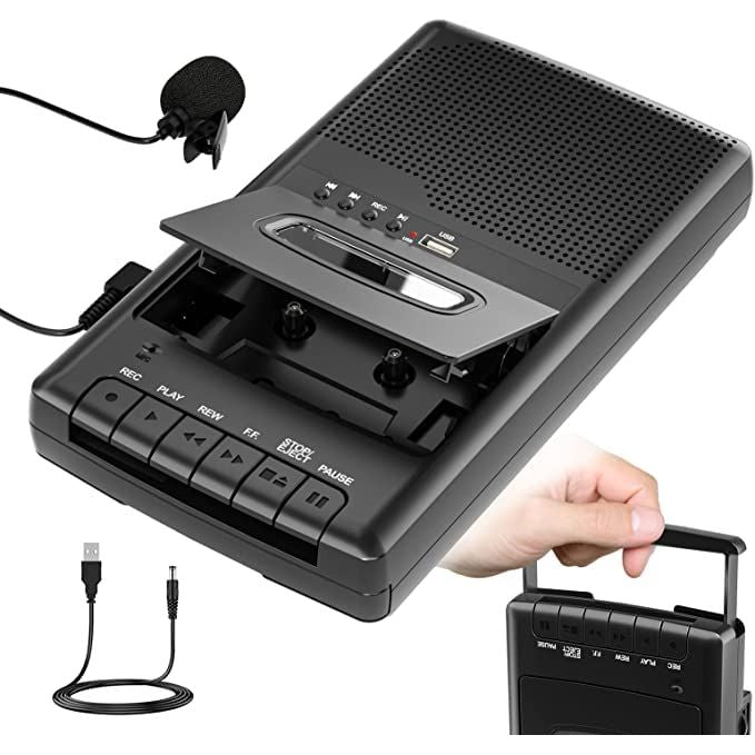 Cassette Players Recorder USB Player Cassettes Tape Digital Converter to USB Flash Disk