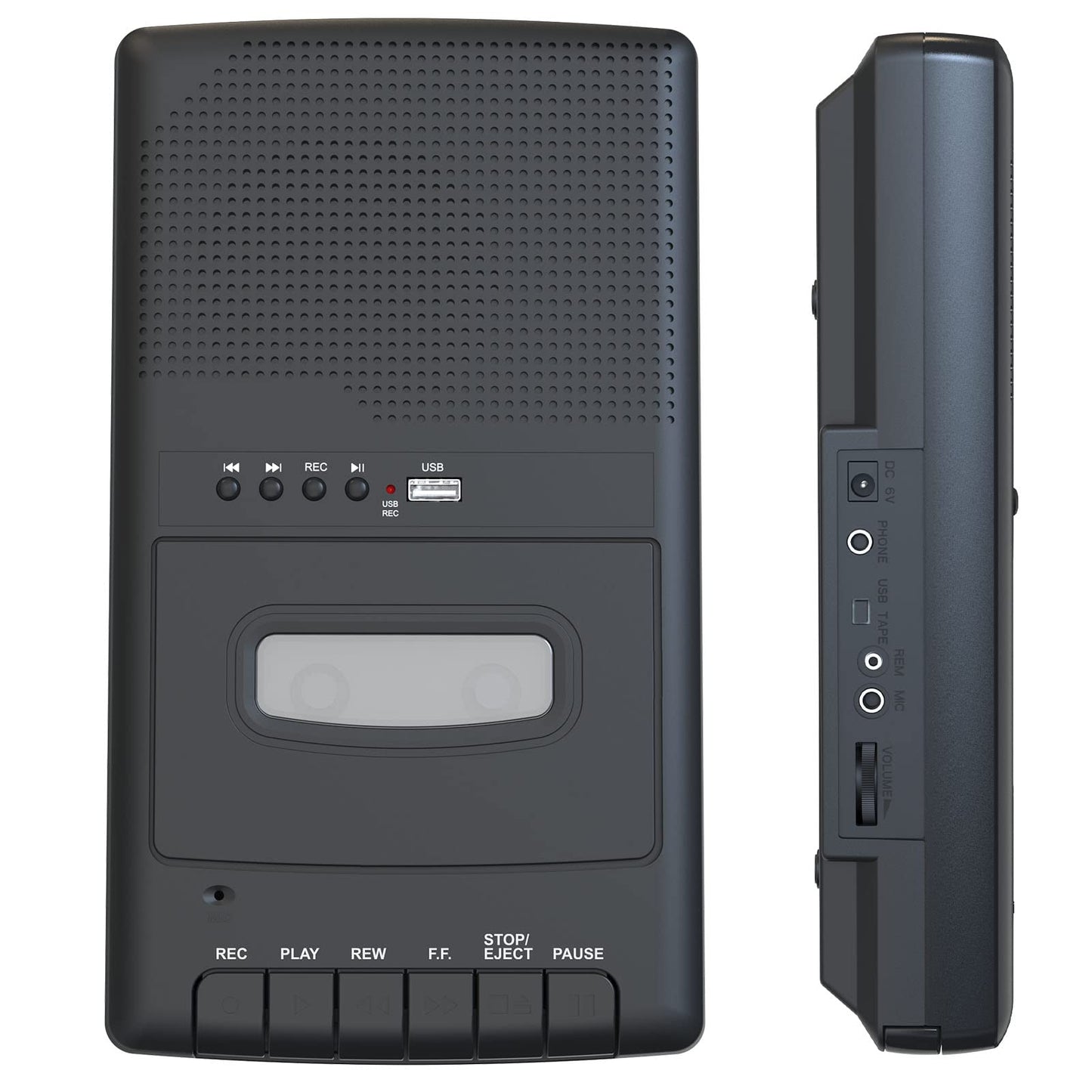 Cassette Players Recorder USB Player Cassettes Tape Digital Converter to USB Flash Disk