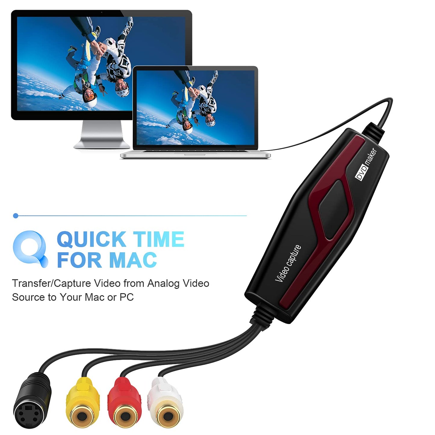 USB 2.0 Video Capture Card Device Converter