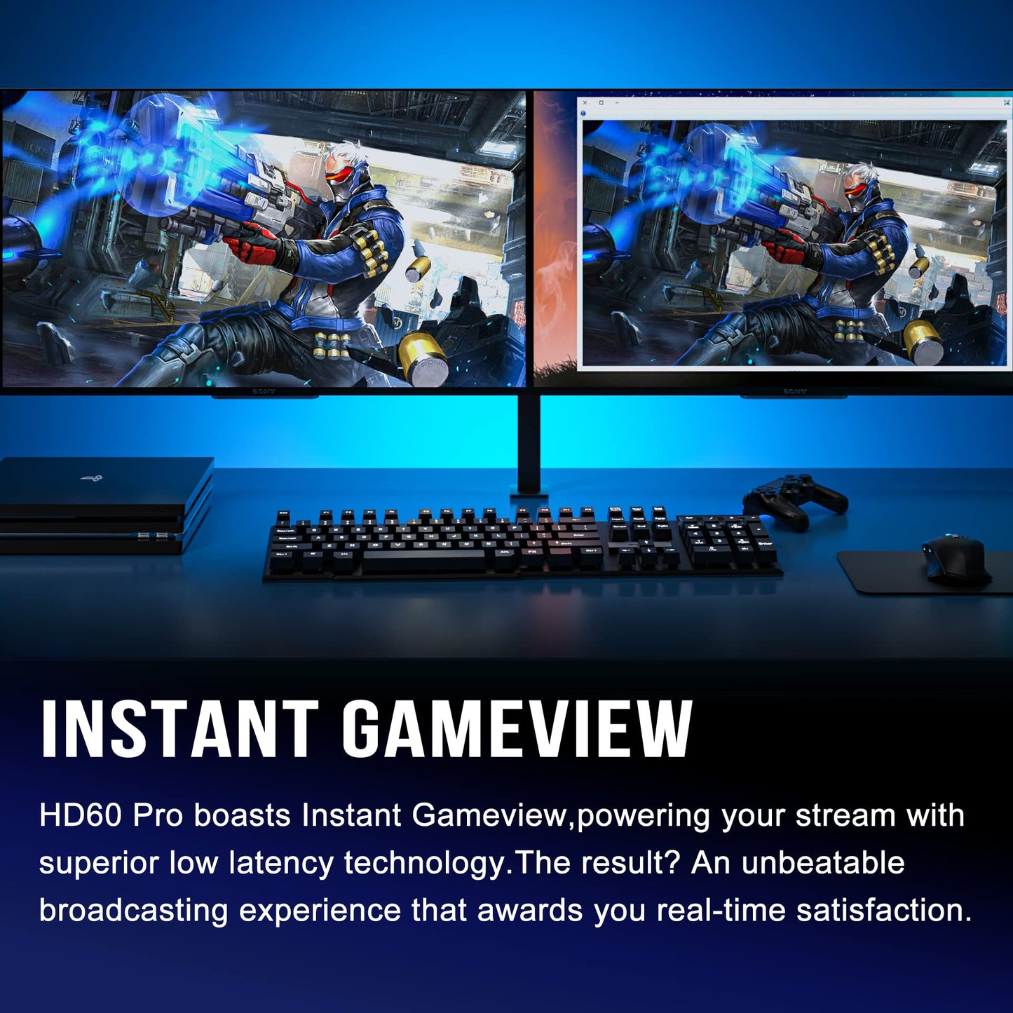 Capture Card 4Kp60 - Live Gamer 4K Video Capture Card with HDMI Input/Output