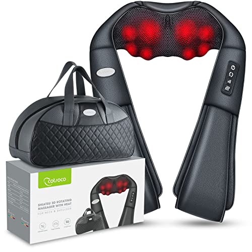 Shiatsu Back Neck and Shoulder Massager with Heat