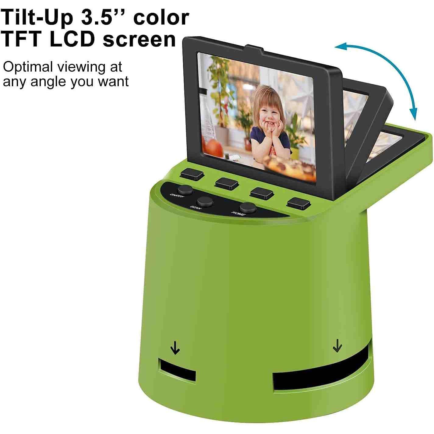 Converts 35mm, 126, 110, Super 8 Films to JPEG via WIFI Film Scanner