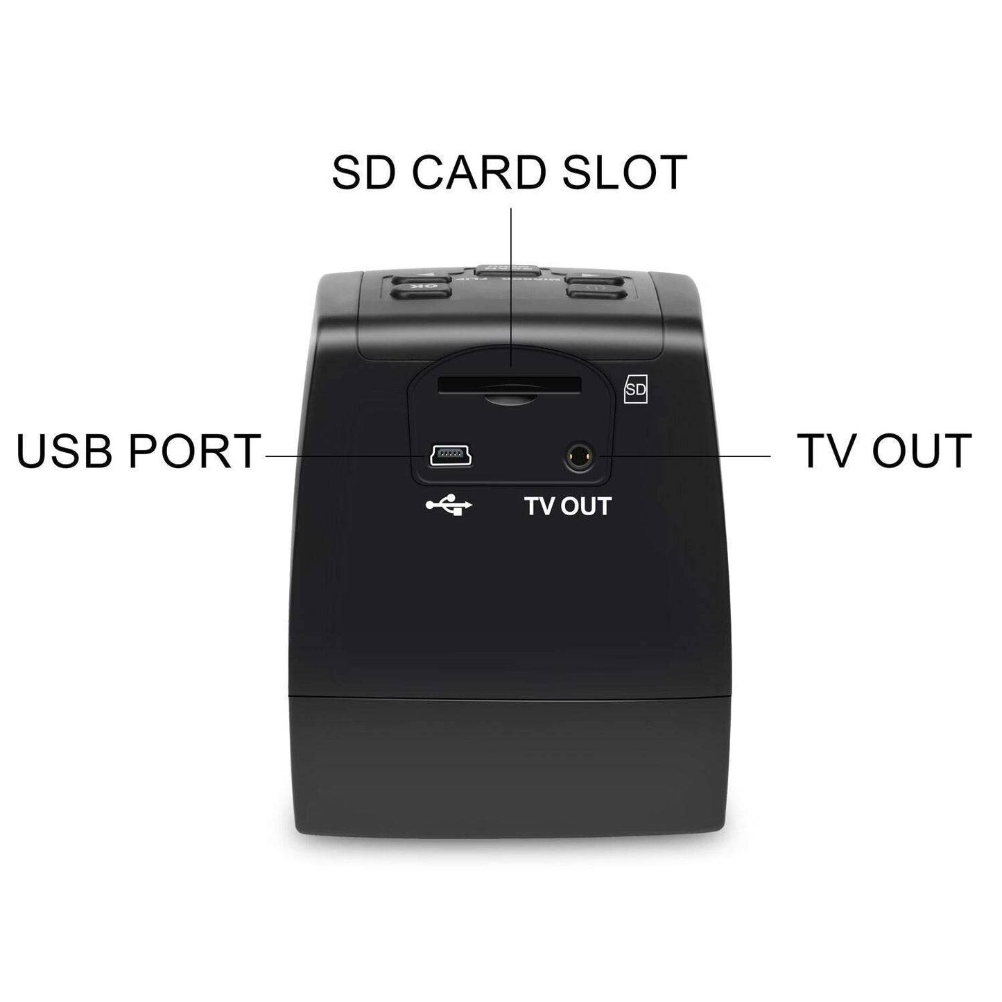 Film Scanners with 22MP Converts 126KPK/135/110/Super 8 Films