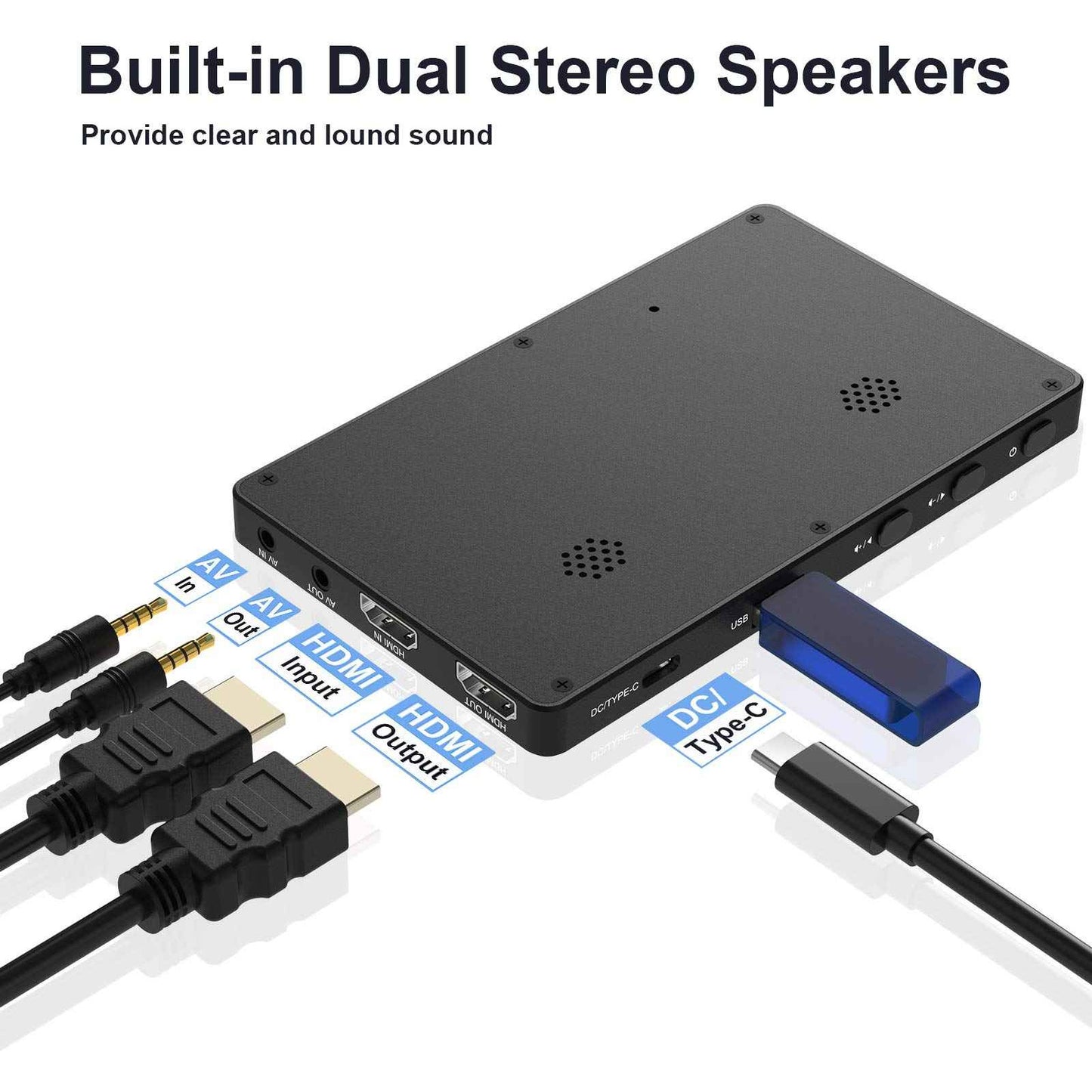 HD Video Capture Box with 5“ screen