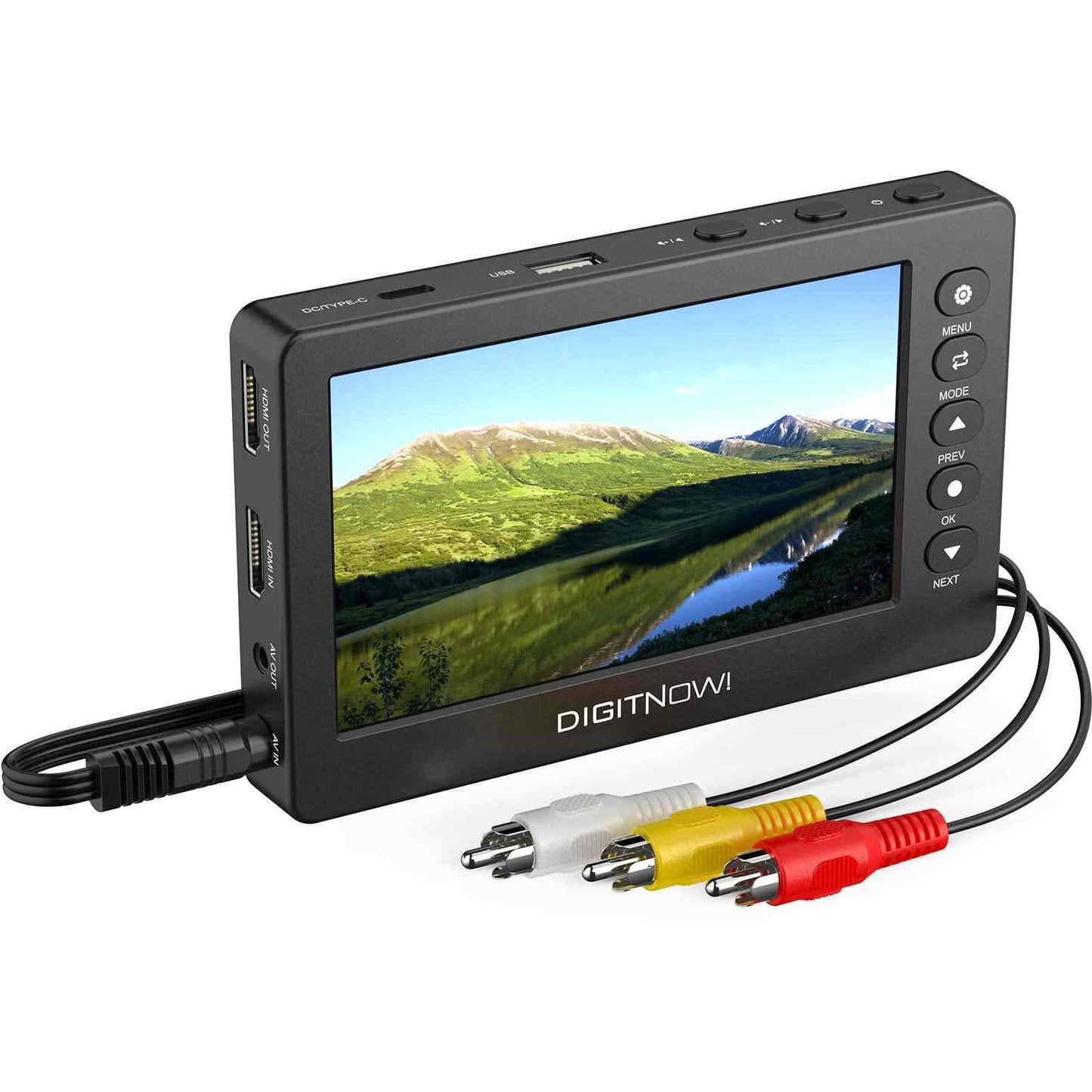 VHS to Digital Converter with 5" OLED Screen