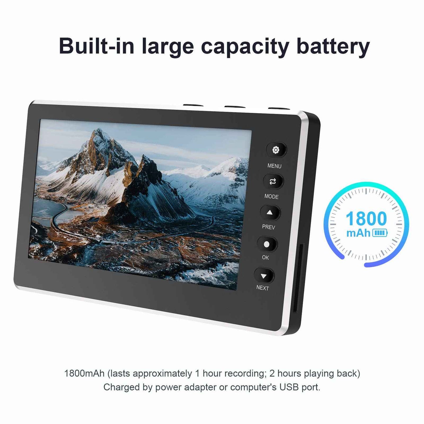 HD Video Capture Box with 5“ screen
