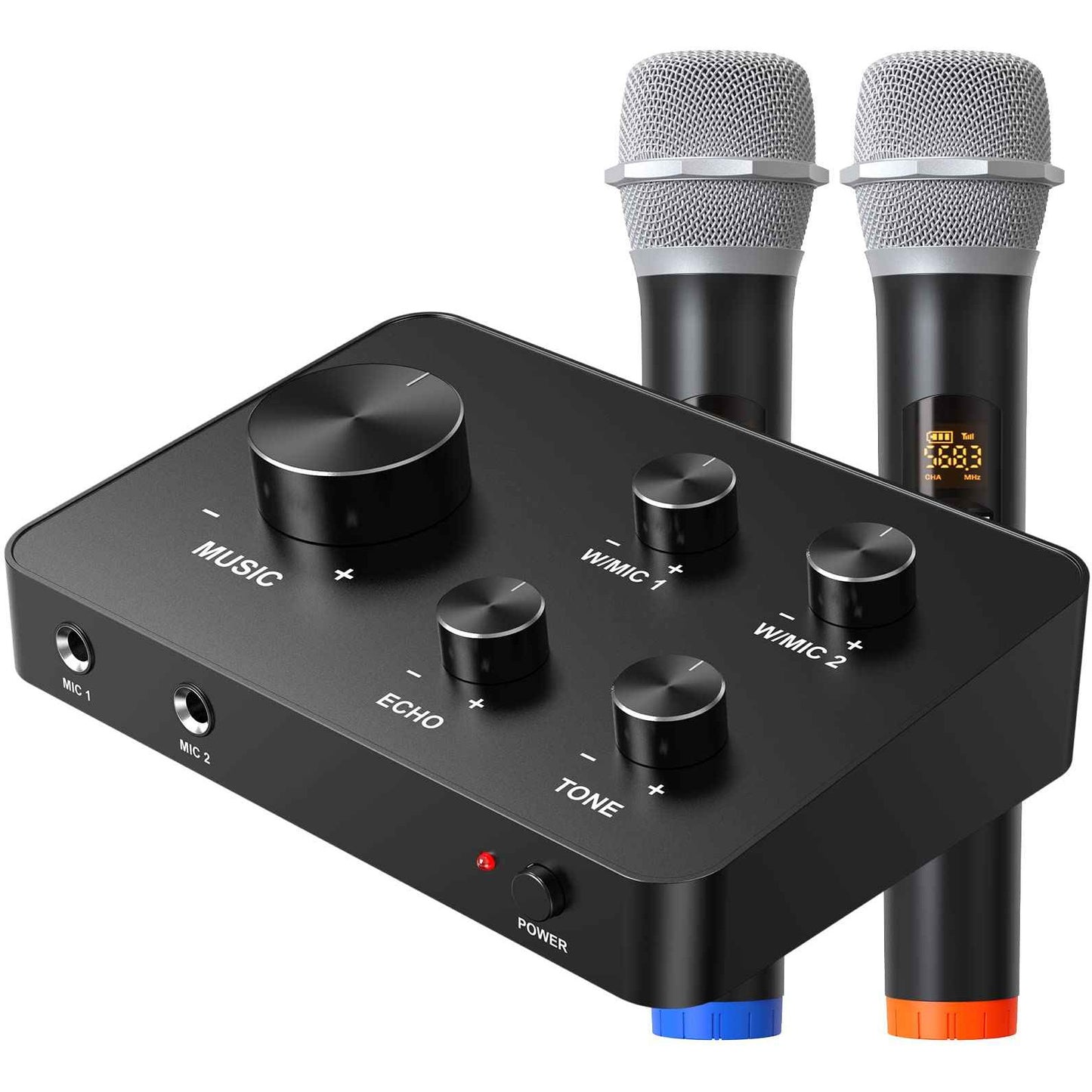 Wireless Microphone Karaoke Mixer System HDMI In/Out