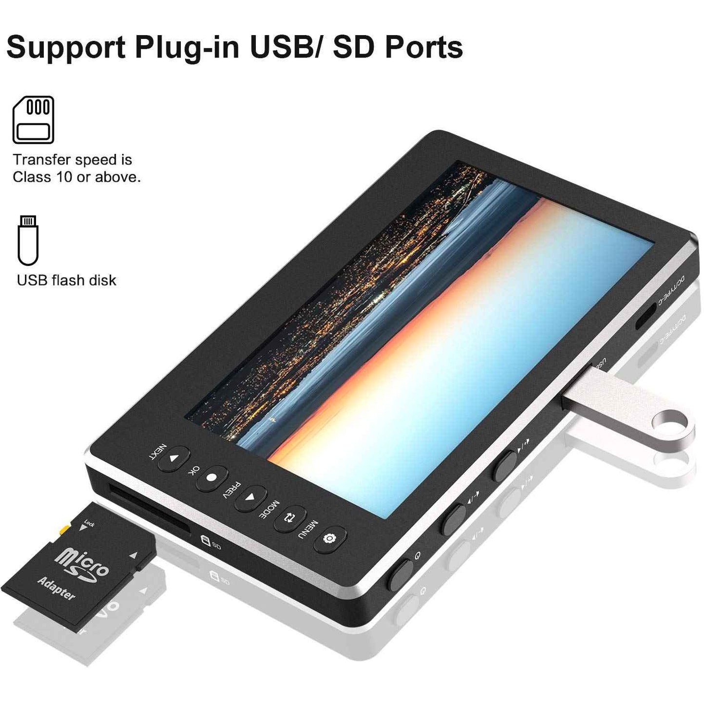 HD Video Capture Box with 5“ screen