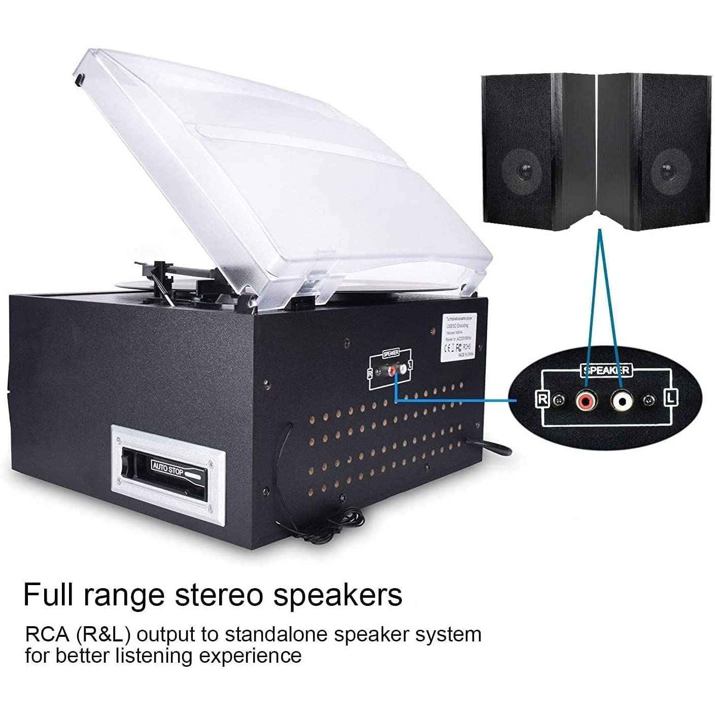 All in one Bluetooth Vinyl Record Player