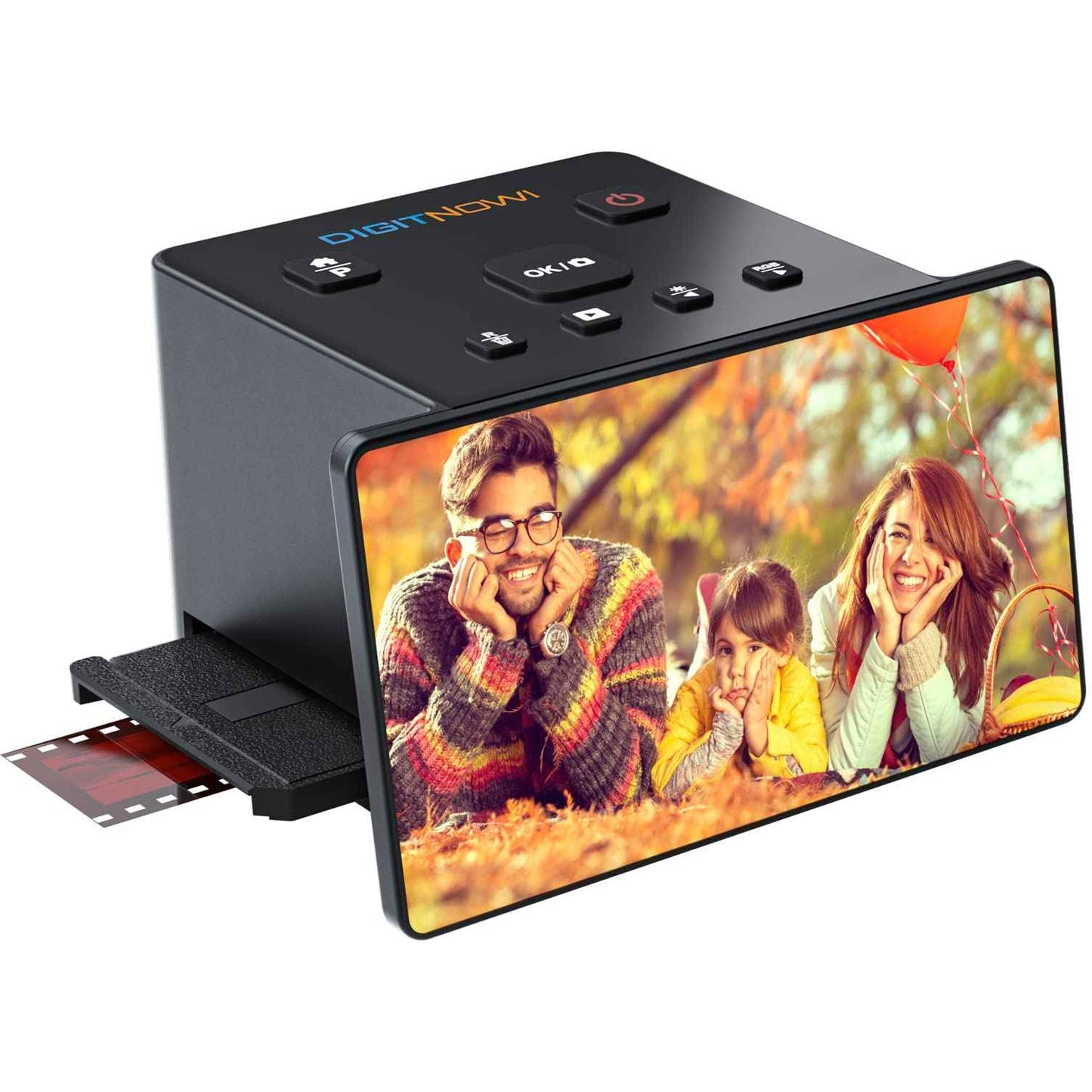 35mm Film Scanner & Slide Viewer with 5” Screen