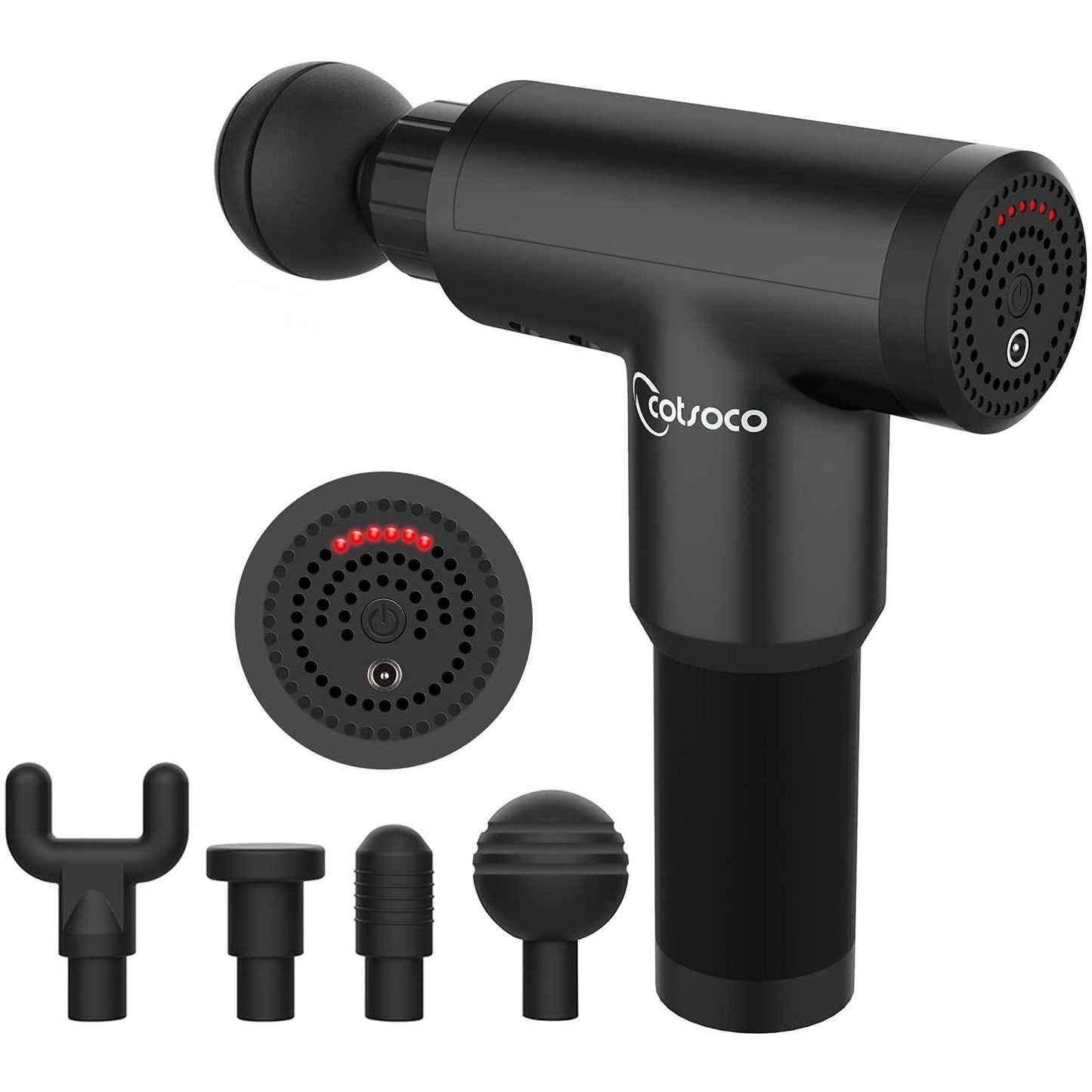 6 Speeds Massage Gun Cordless Handheld Deep Tissue Muscle Massager
