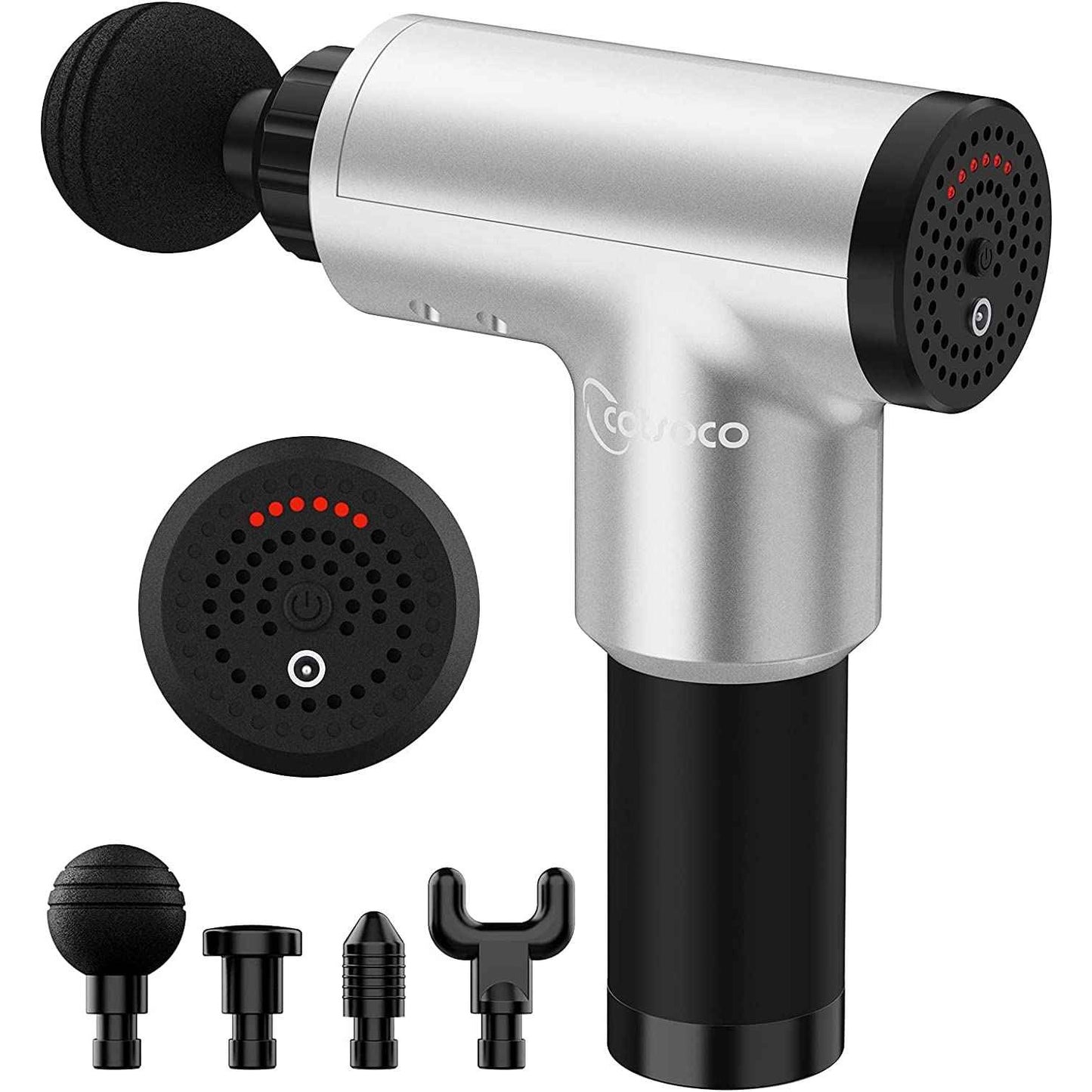 6 Speeds Massage Gun Cordless Handheld Deep Tissue Muscle Massager