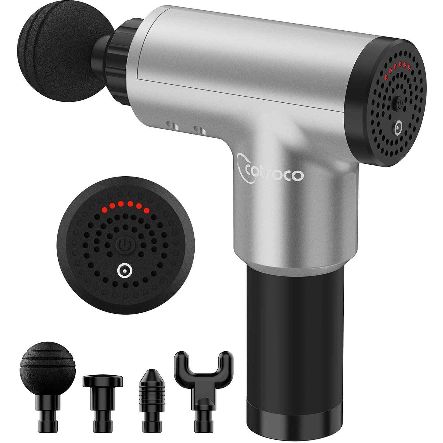 6 Speeds Massage Gun Cordless Handheld Deep Tissue Muscle Massager