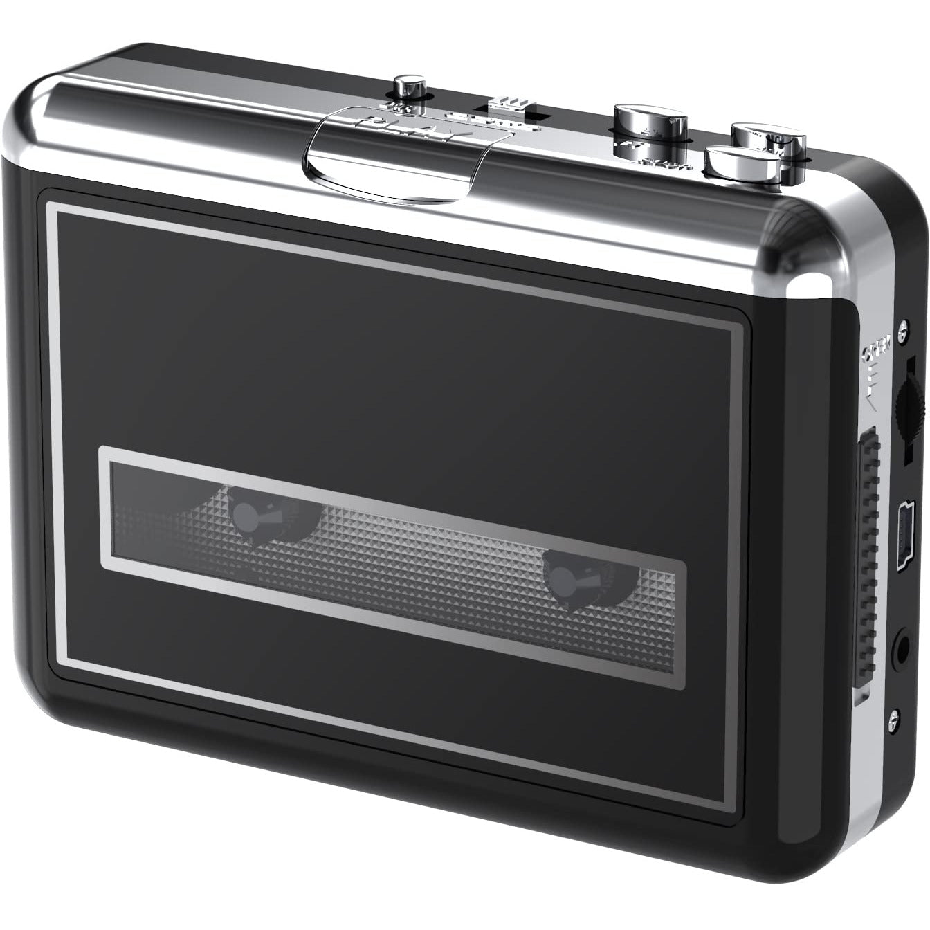 Cassette Player Converter, Compact Walkman Tapes to MP3 Recorder