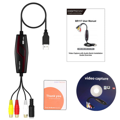 USB 2.0 Video Capture Card Device Converter