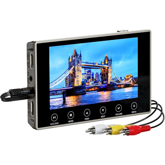 VHS to Digital Converter 3.0, 5" Large Screen Video to Digital Converter