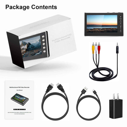 HD Video Capture Box with 5“ screen