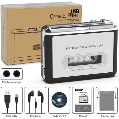 Cassette Tape To MP3 CD Converter Via USB