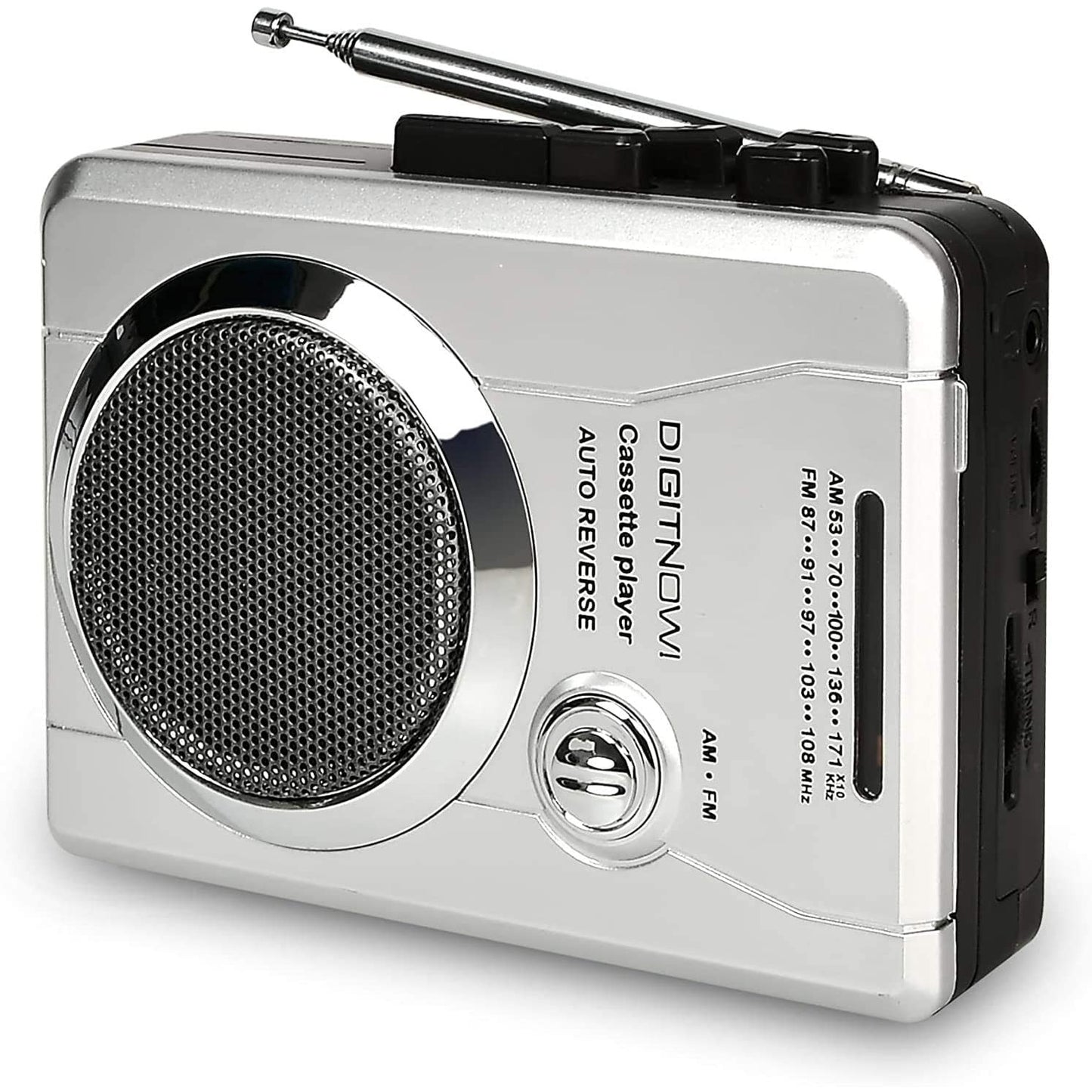 AM/FM Portable Pocket Radio and Voice Audio Cassette Recorder