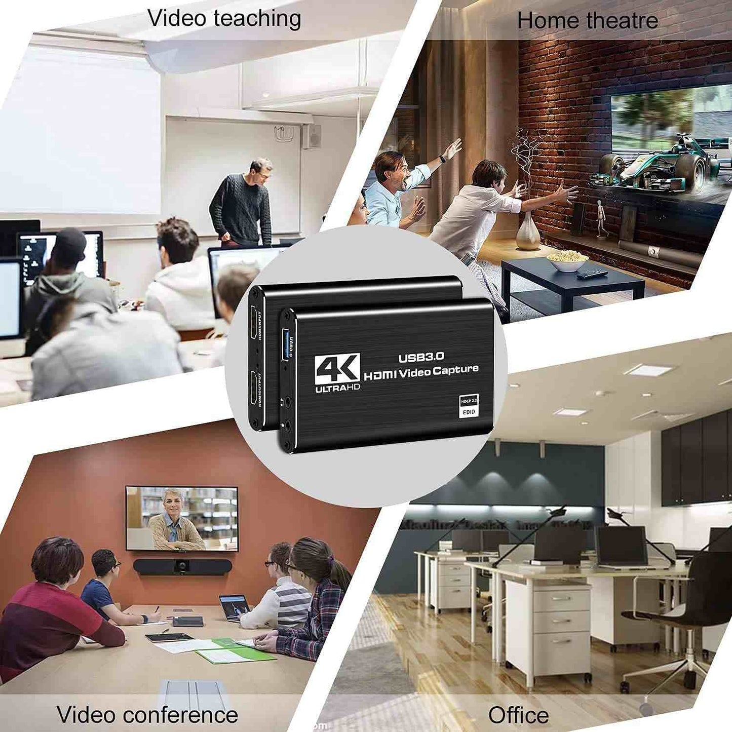 Audio Video Capture Card 4K HDMI USB 3.0