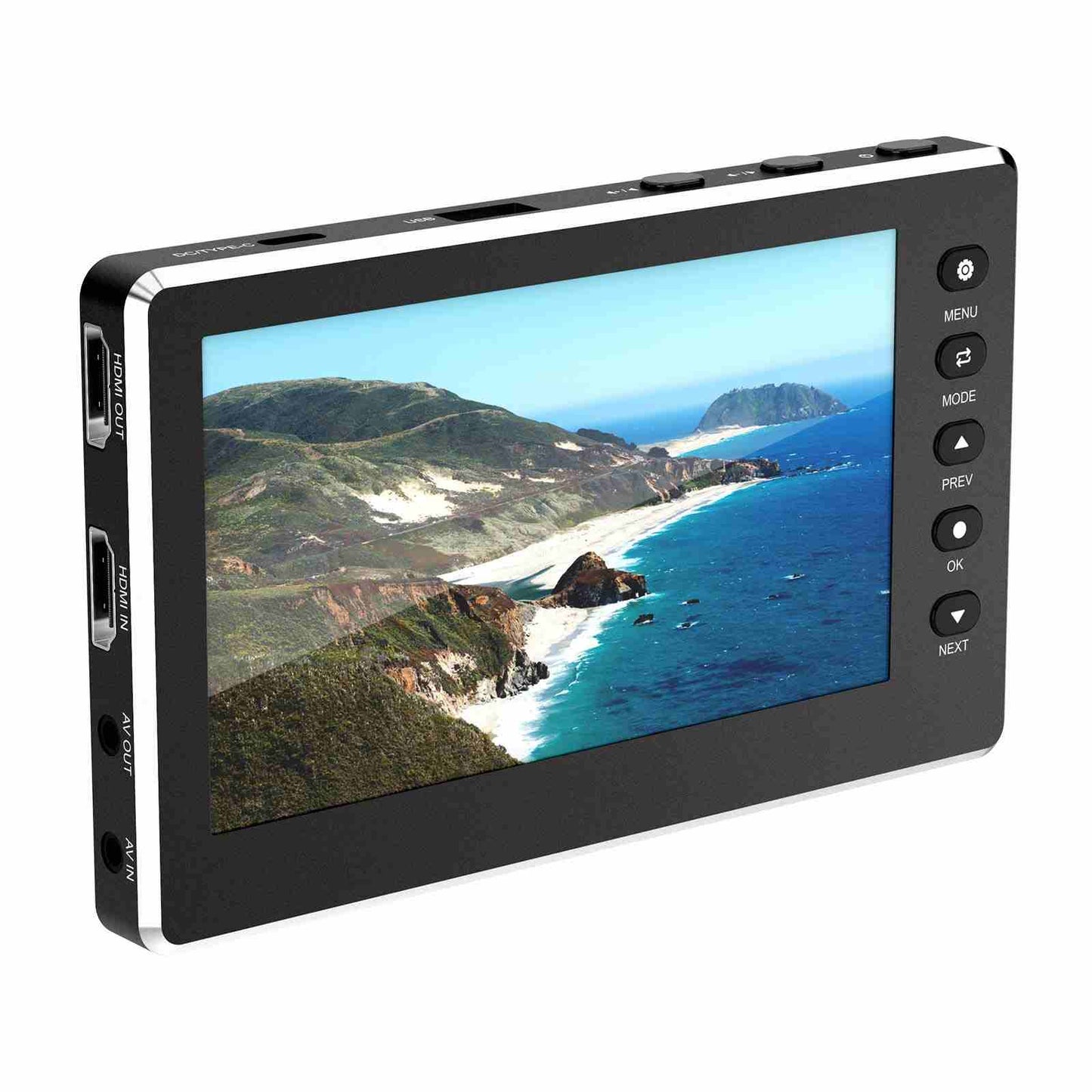 HD Video Capture Box 1080P 60FPS USB 2.0 with 5" OLED Screen